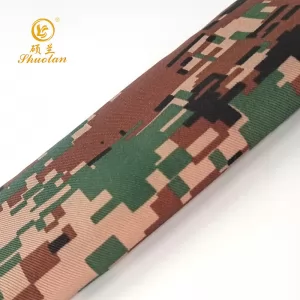 Camouflage Fabric with Waterproof function for military Cotton35%  16*12 108*56 285gsm